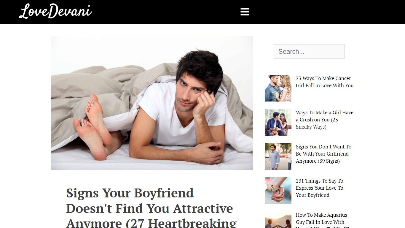 Signs Your Boyfriend Doesn't Find You Attractive Anymore (27 ...